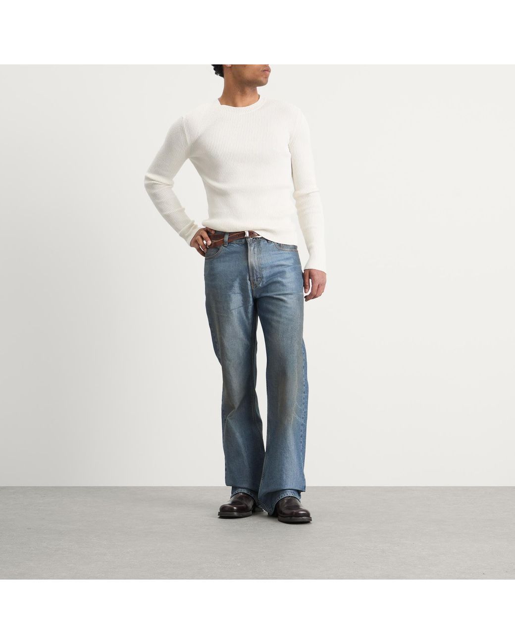 Our Legacy Blue Carlson Cut Jeans for men