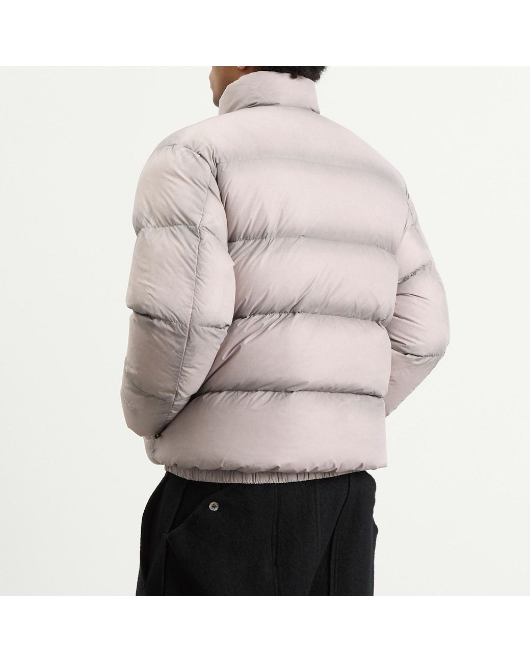 Thisisneverthat Gray Pertex Overdyed T Down Jacket for men