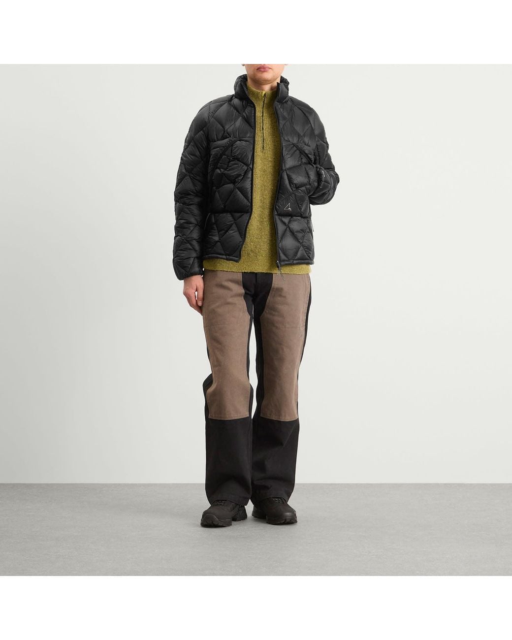 Roa Black Light Down Jacket for men