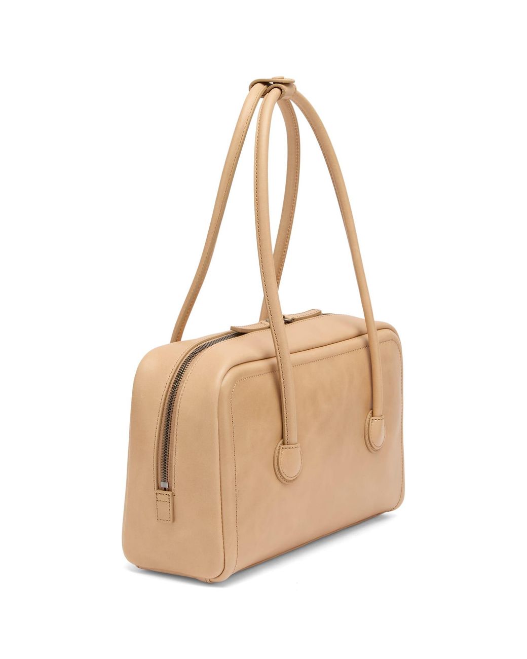 MARGE SHERWOOD Natural Small Soft Boston Bag