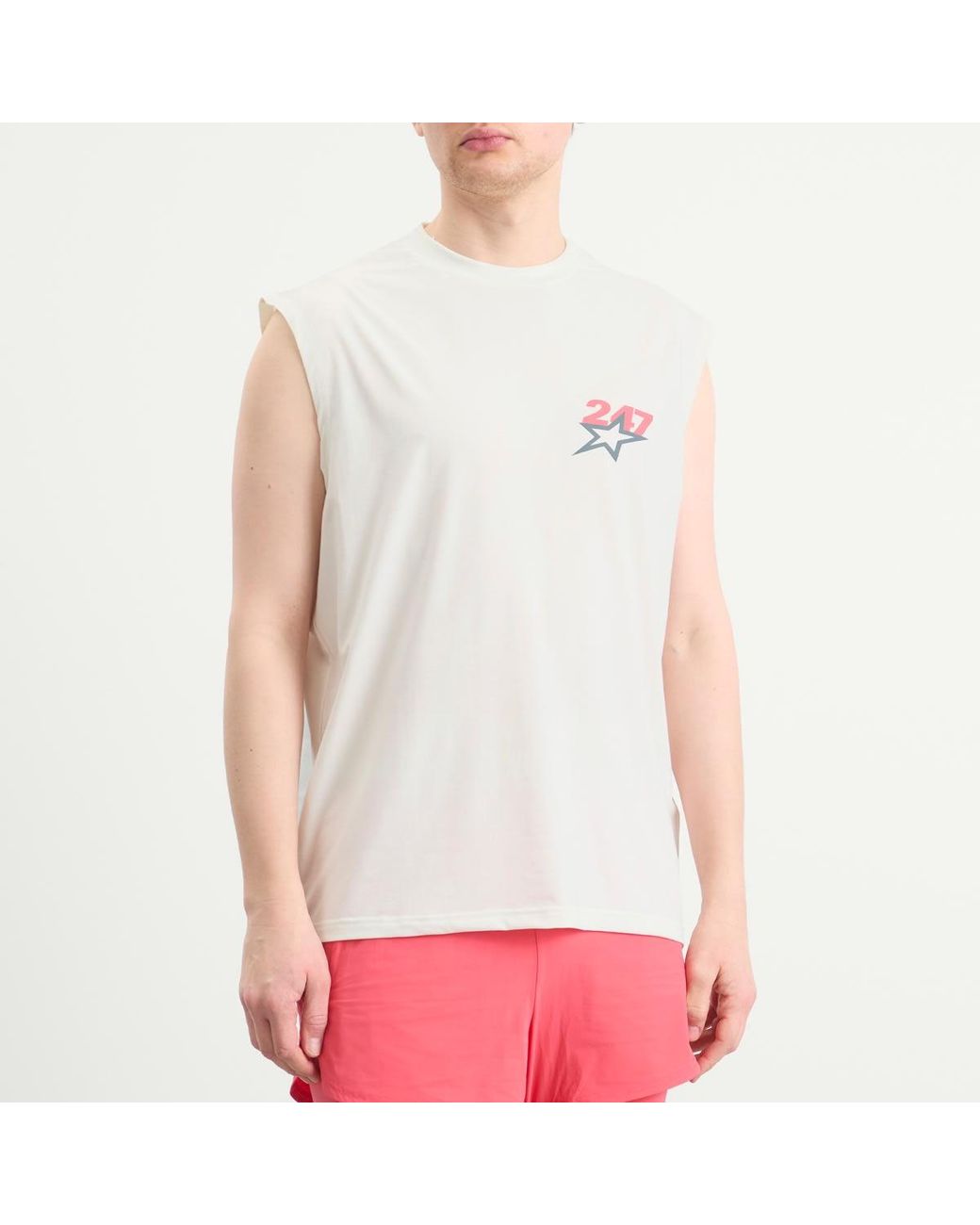 REPRESENT 247 White Represent Team 247 Star Os Tank for men