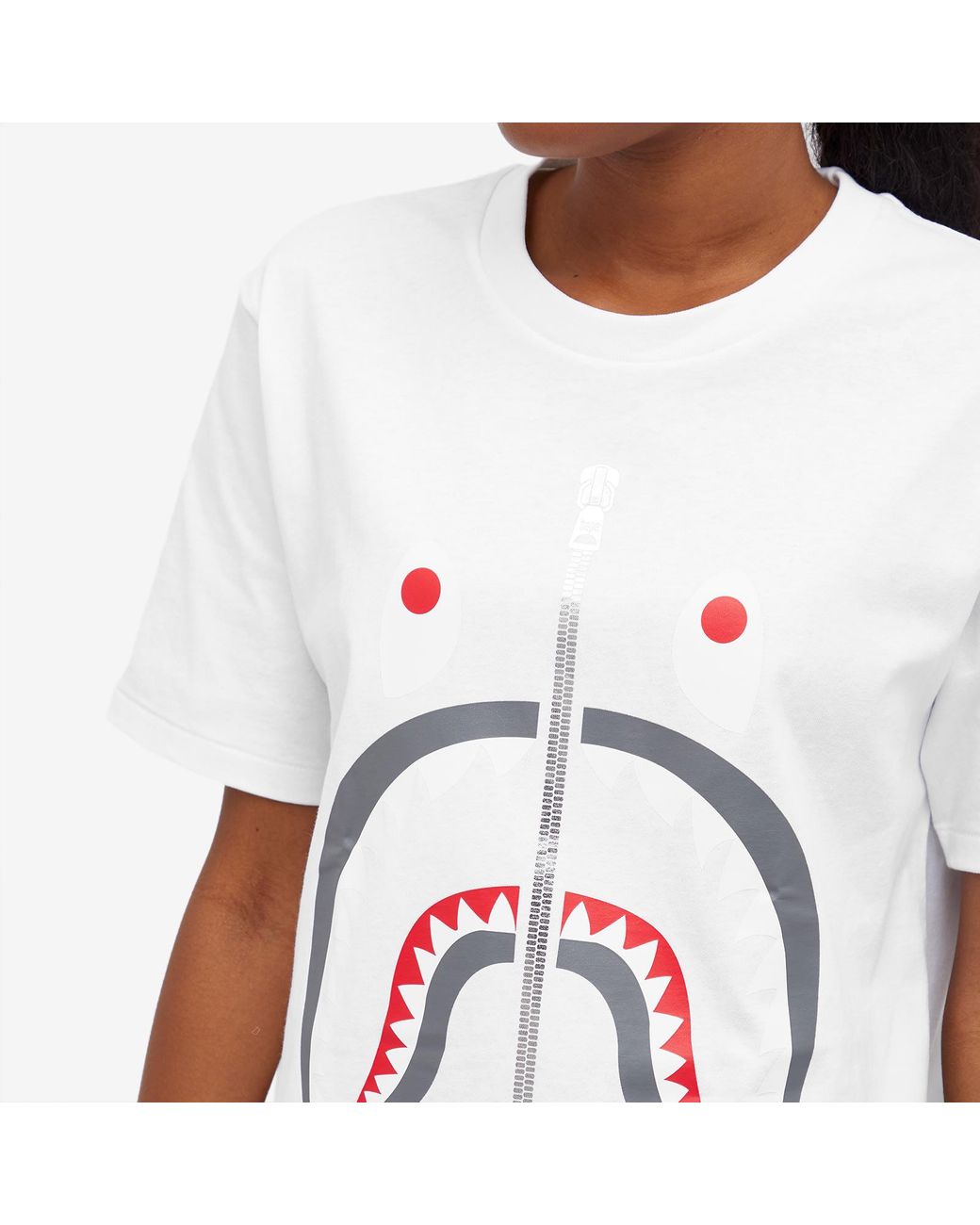 A bathing ape t shirt shark 2025