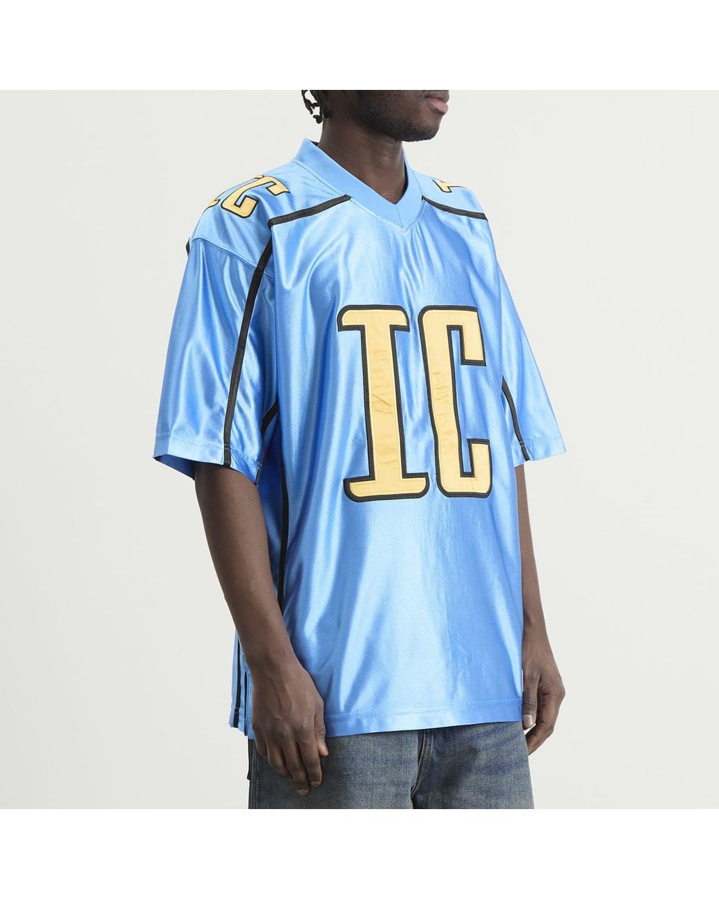 ICECREAM Blue Ic Football Shirt for men