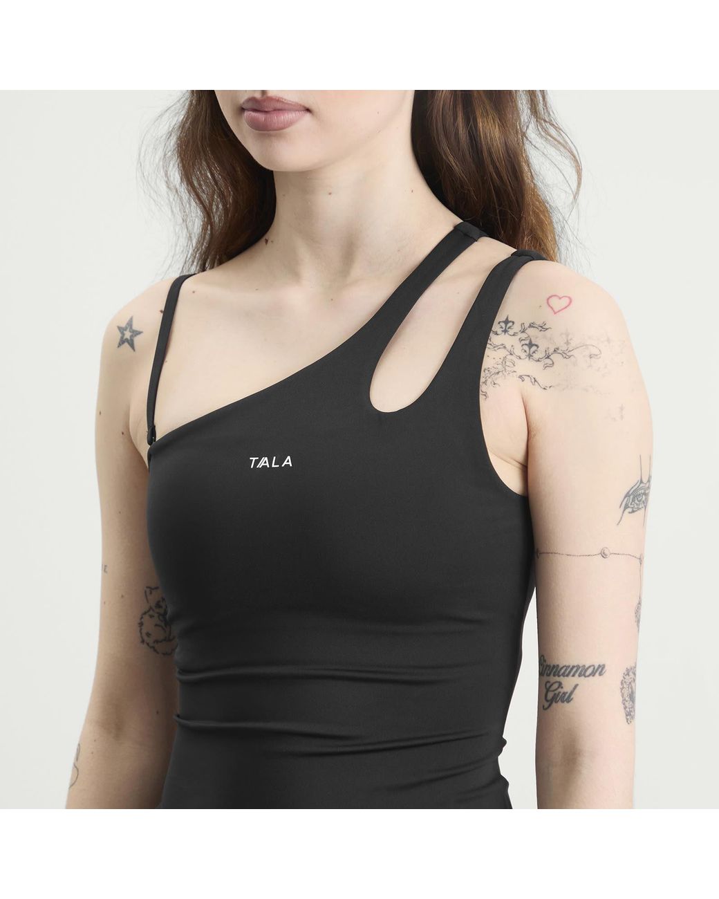 Tala Black Skinluxe Asymmetrical Vest