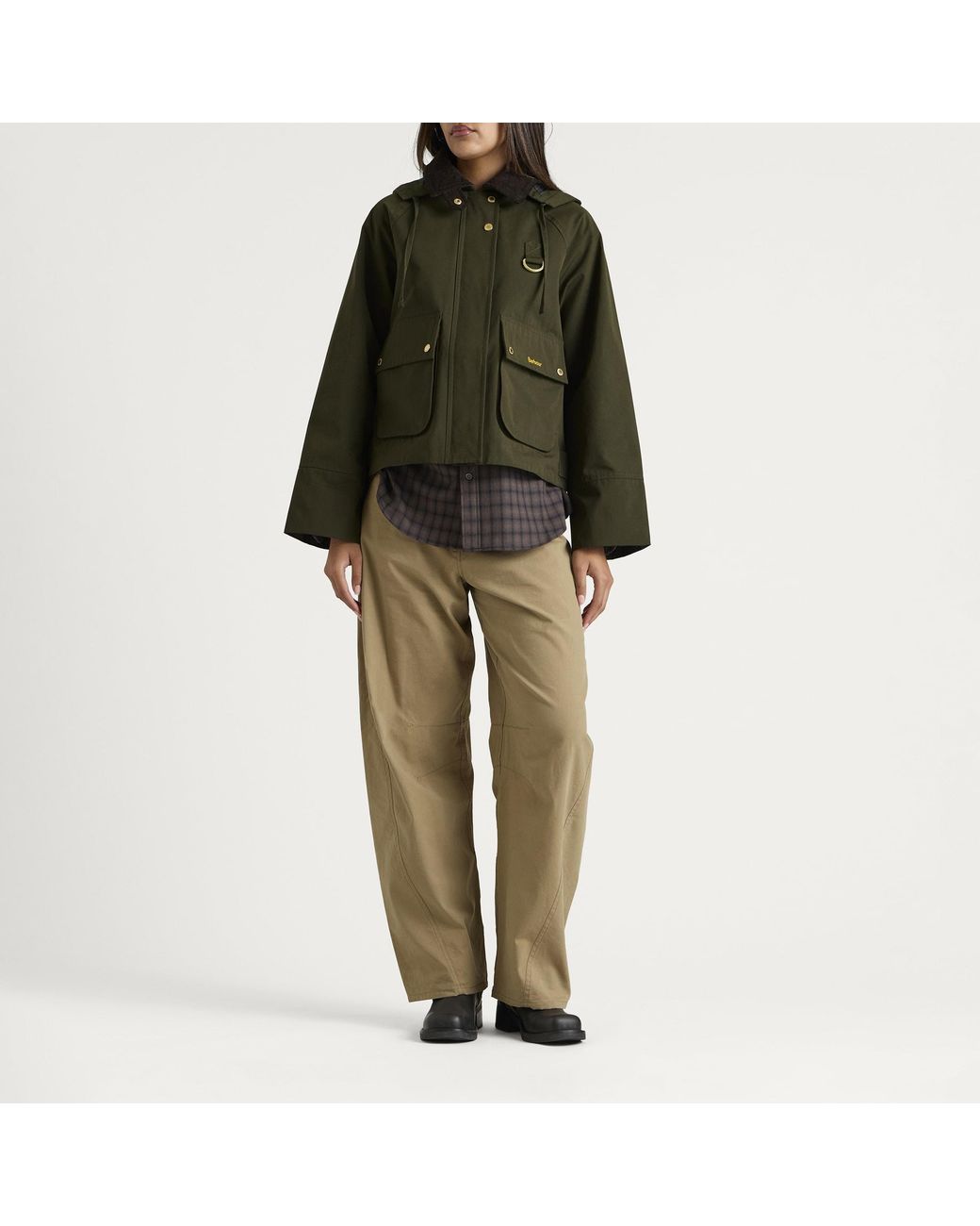 Barbour Green Terrington Showerproof Jacket