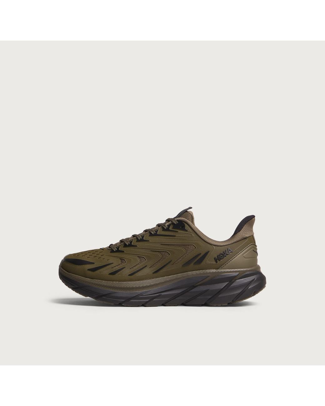 Hoka One One Brown Clifton Utl Sneaker for men