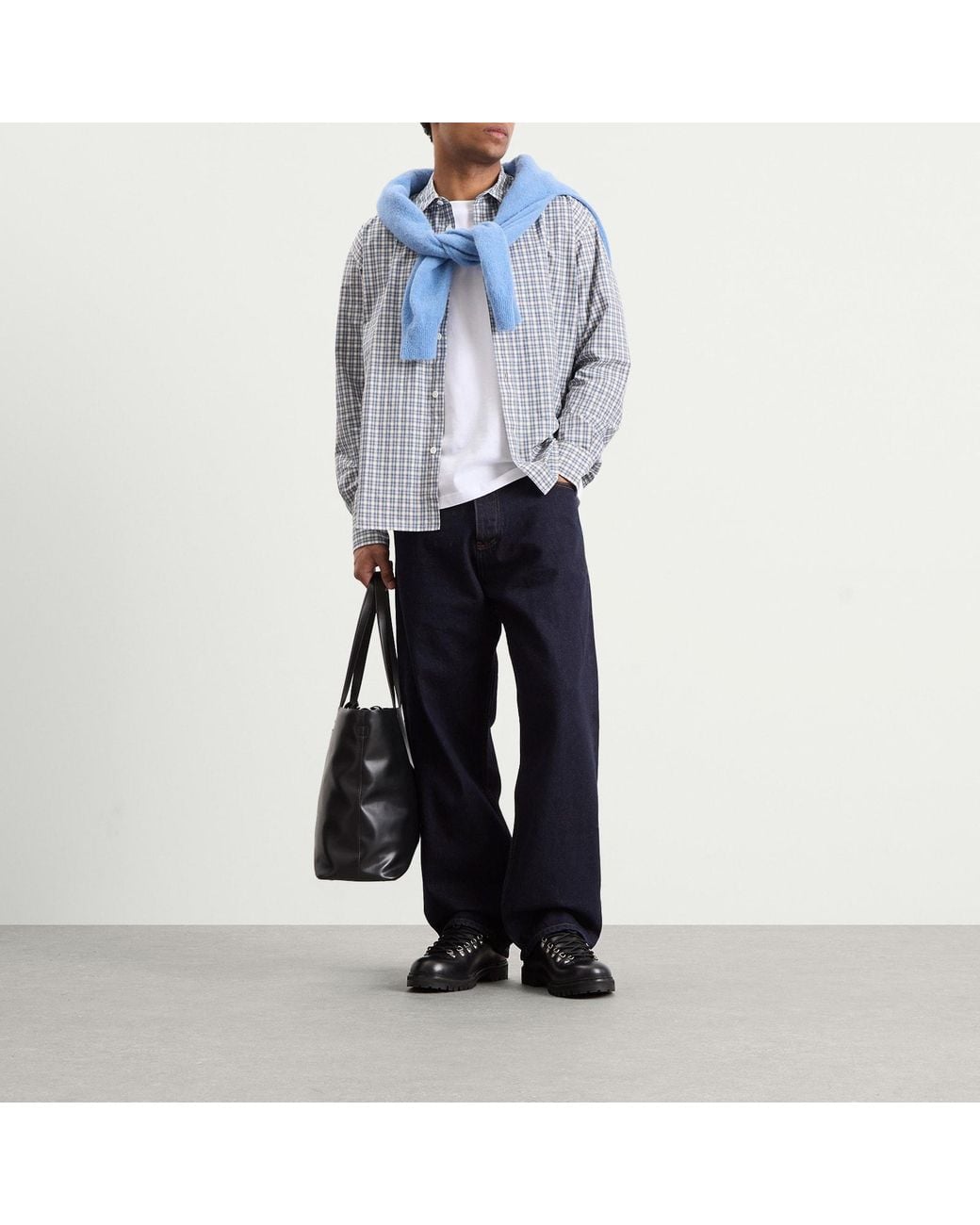 Ronning Blue Selvedge Denim Jeans for men