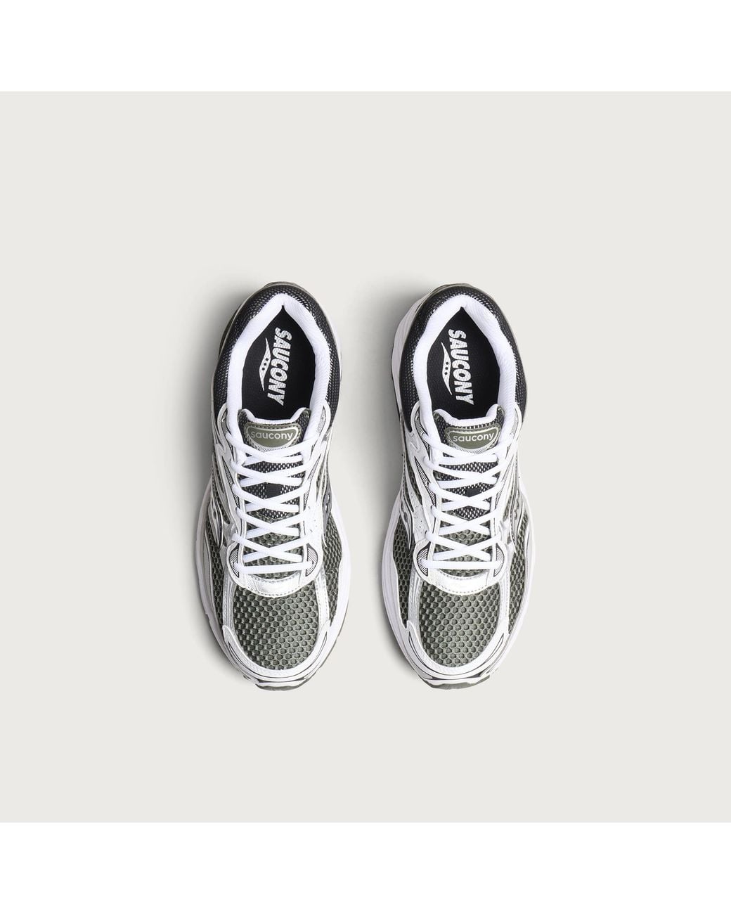 Saucony White Progrid Omni 9 Og Sneaker