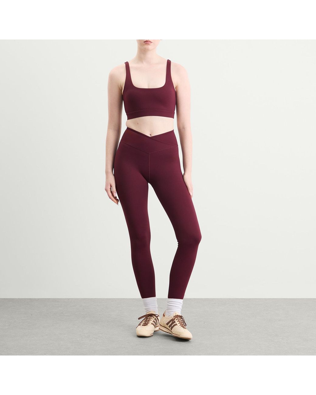 Tala Purple Dayflex Essential Square Neck Bra