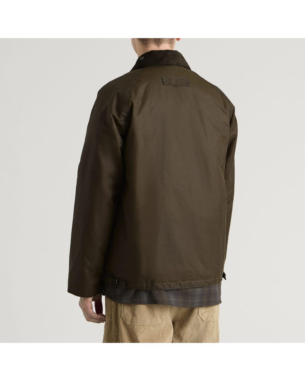 Barbour Green Re-Engineered Durran Wax Jacket for men