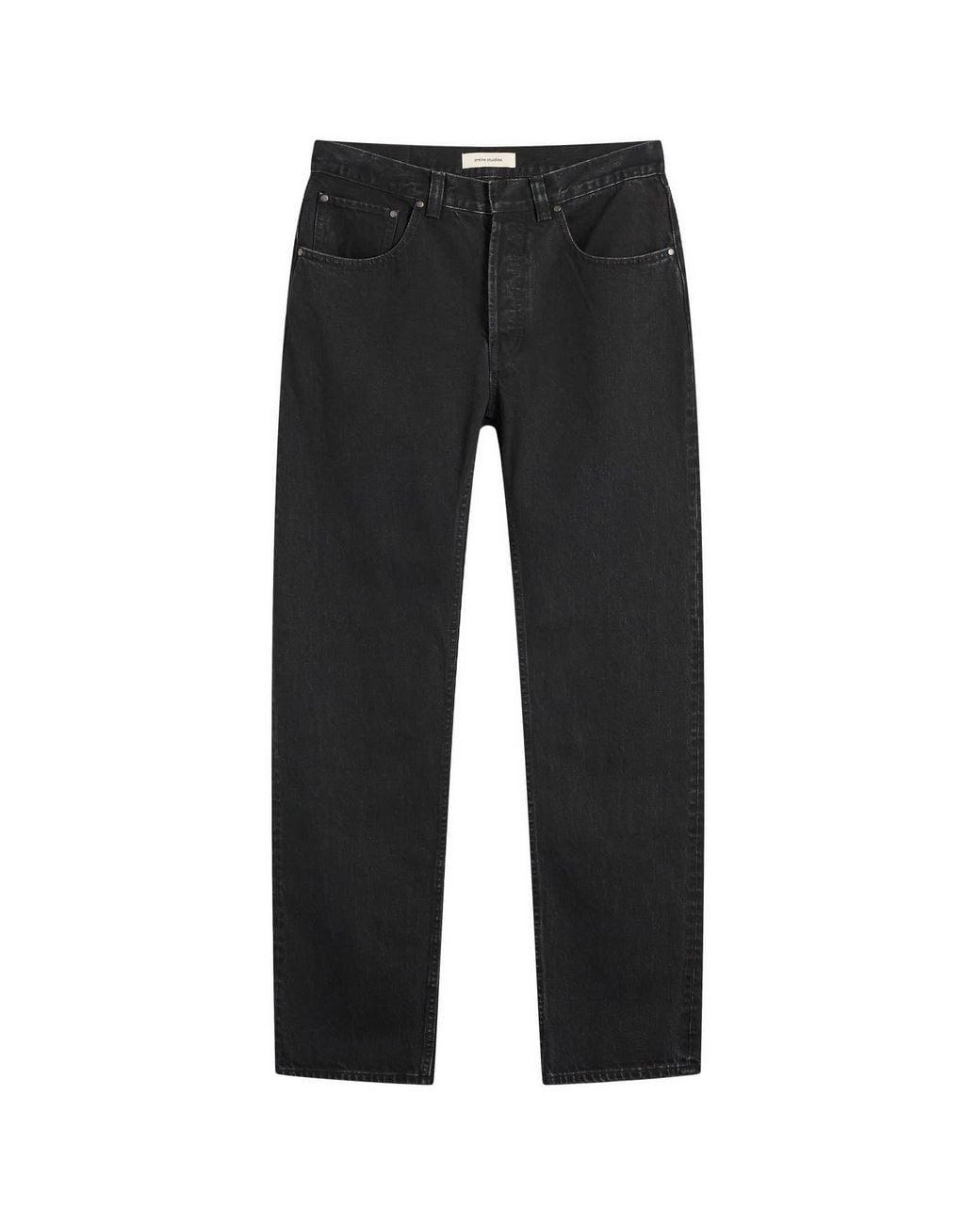 Entire studios Black Slem Jeans for men