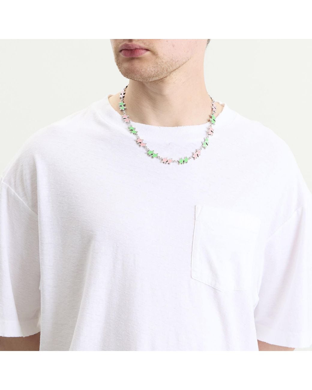 Twojeys Metallic Melted Stars Necklace