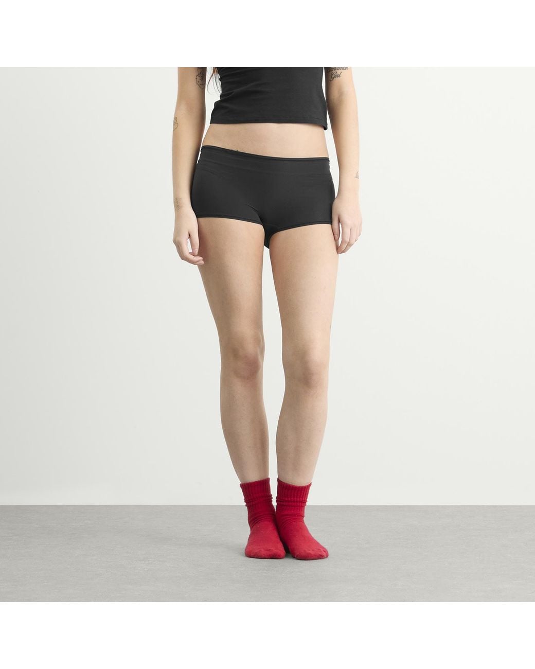 Skims Black Fits Everybody Boyshort