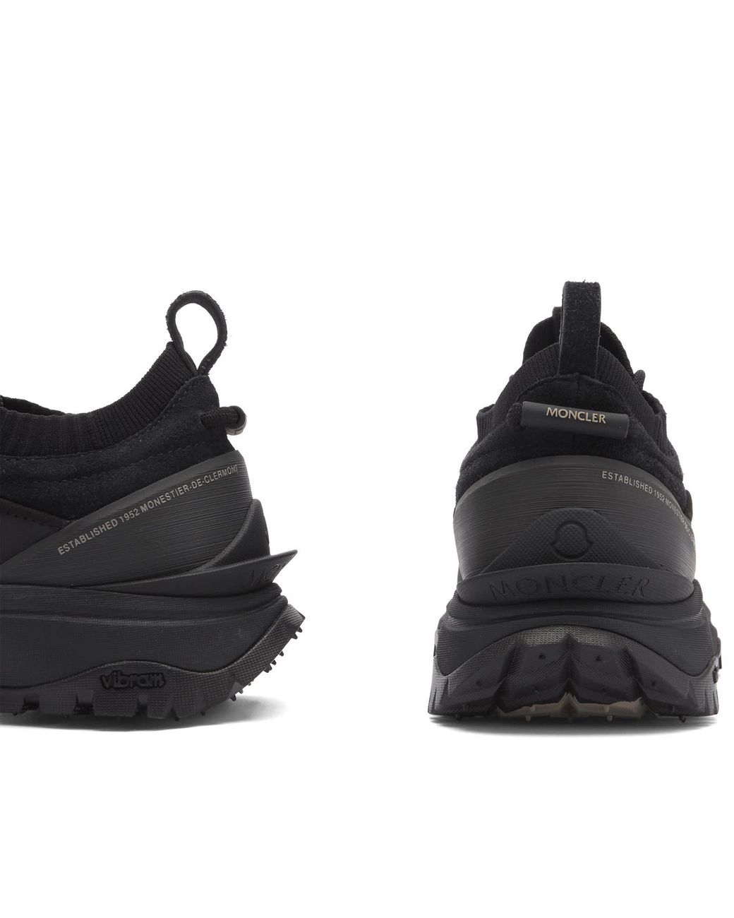 Moncler Black Sneakers for men