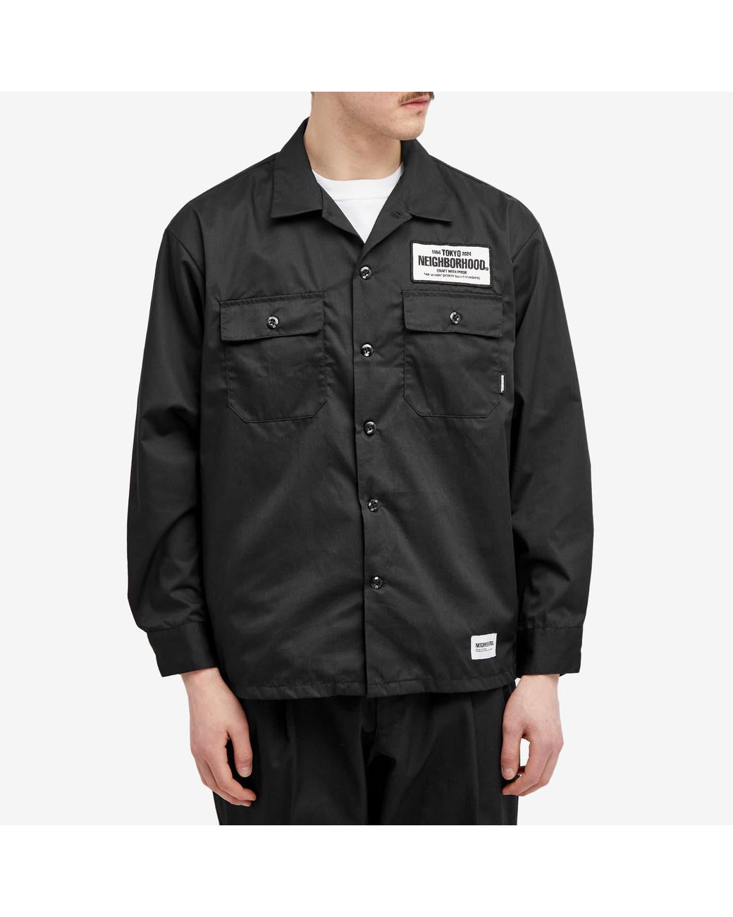 Neighborhood Classic Work Shirt in Black for Men | Lyst Neighborhood Classic Work Shirt in Black for Men | Lyst