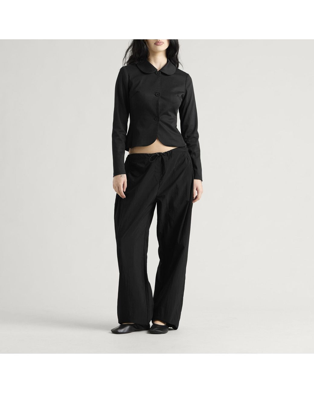 Peachy Den Black Twiggy Muse Shirt