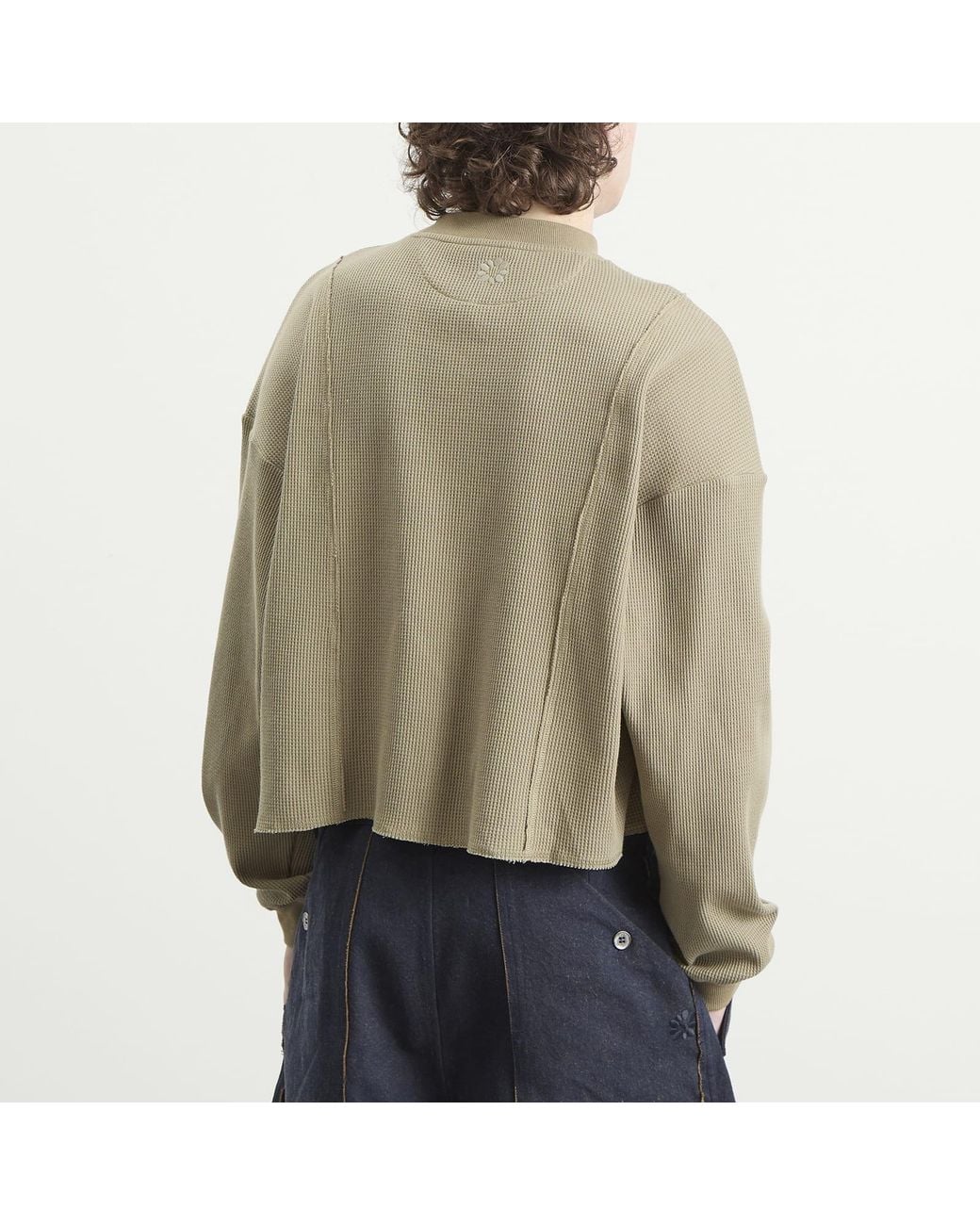 Ganter Natural Waffle Longsleeve T-Shirt for men