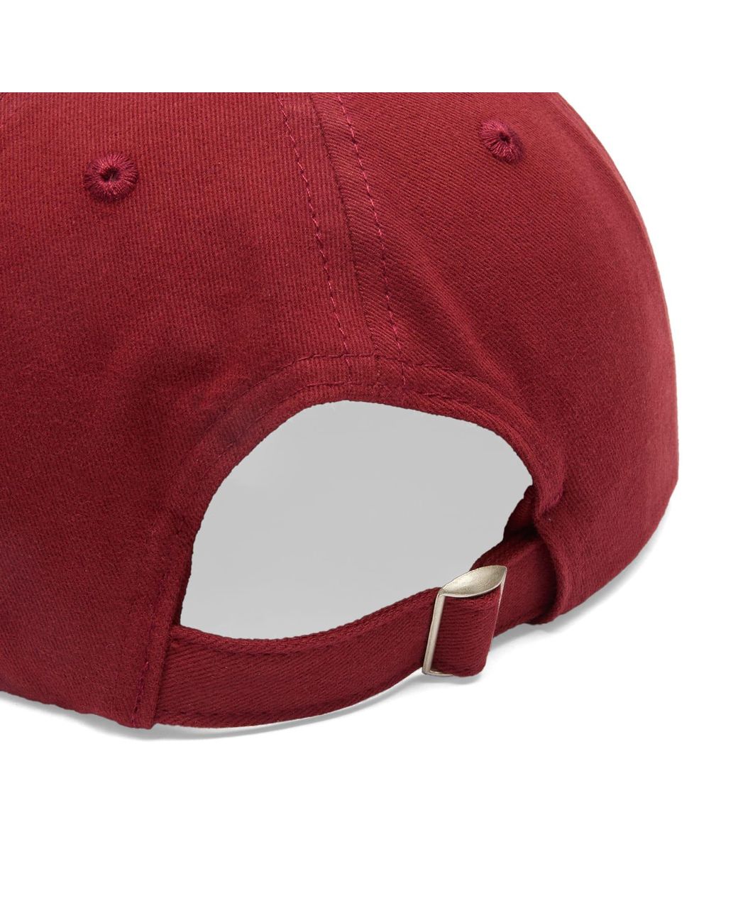 House Of Sunny Red Chain Stitch Emblem Cap