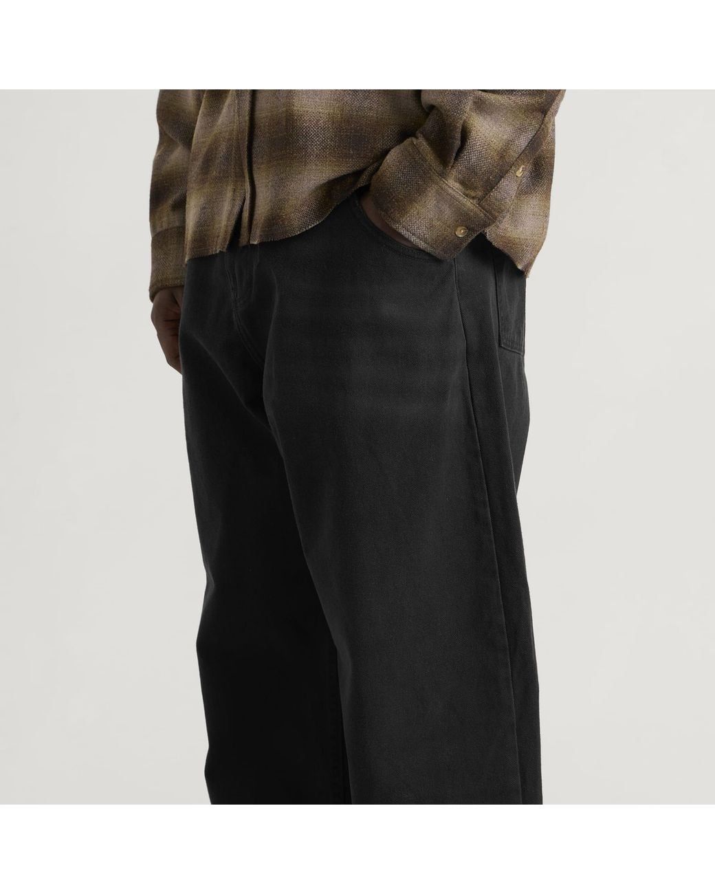 Willy Chavarria Black True Bad Boy Denim Jean for men