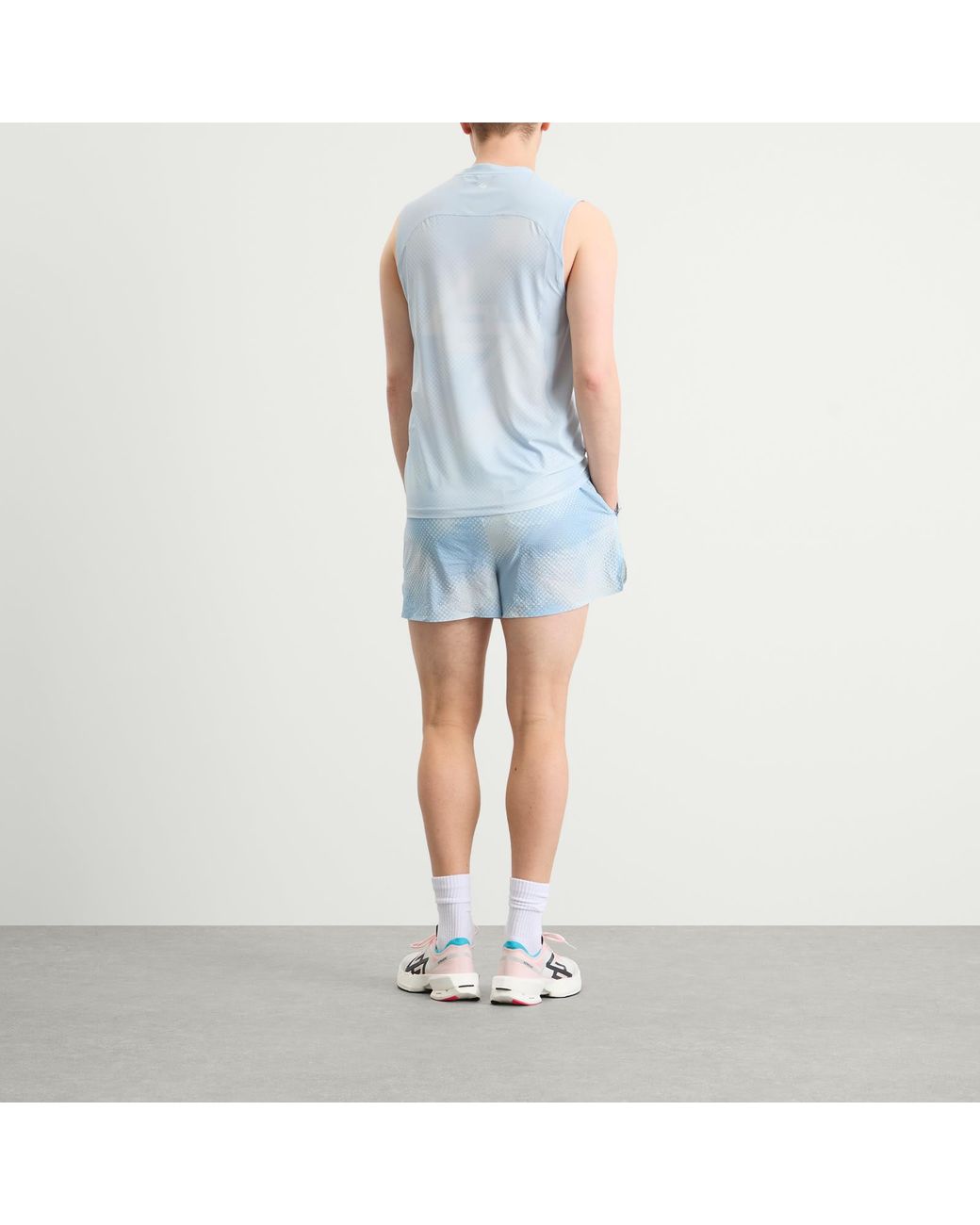 REPRESENT 247 Blue Hybrid Tank for men