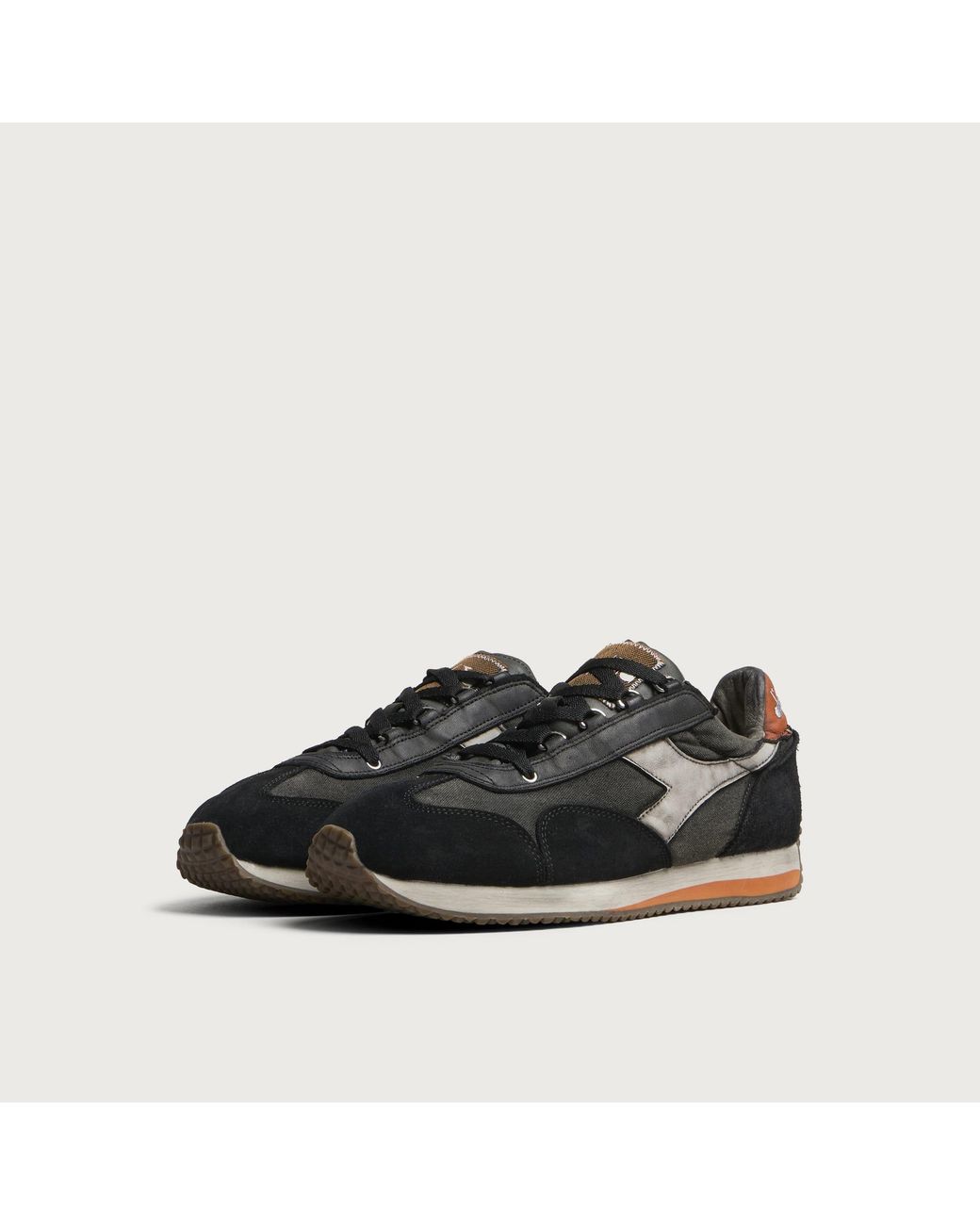 Diadora Black Equipe Dirty Sw Evo Sneaker for men