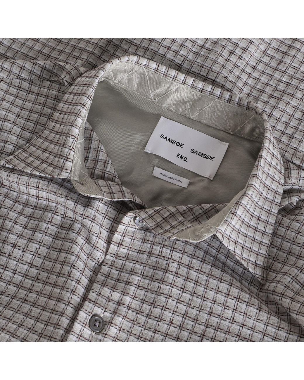 Samsøe & Samsøe Gray End. X Saarch Ki Shirt for men