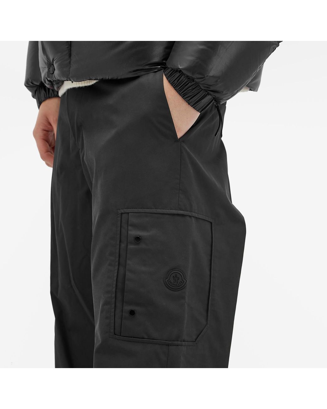 Moncler Gray Technical Cargo Pants for men