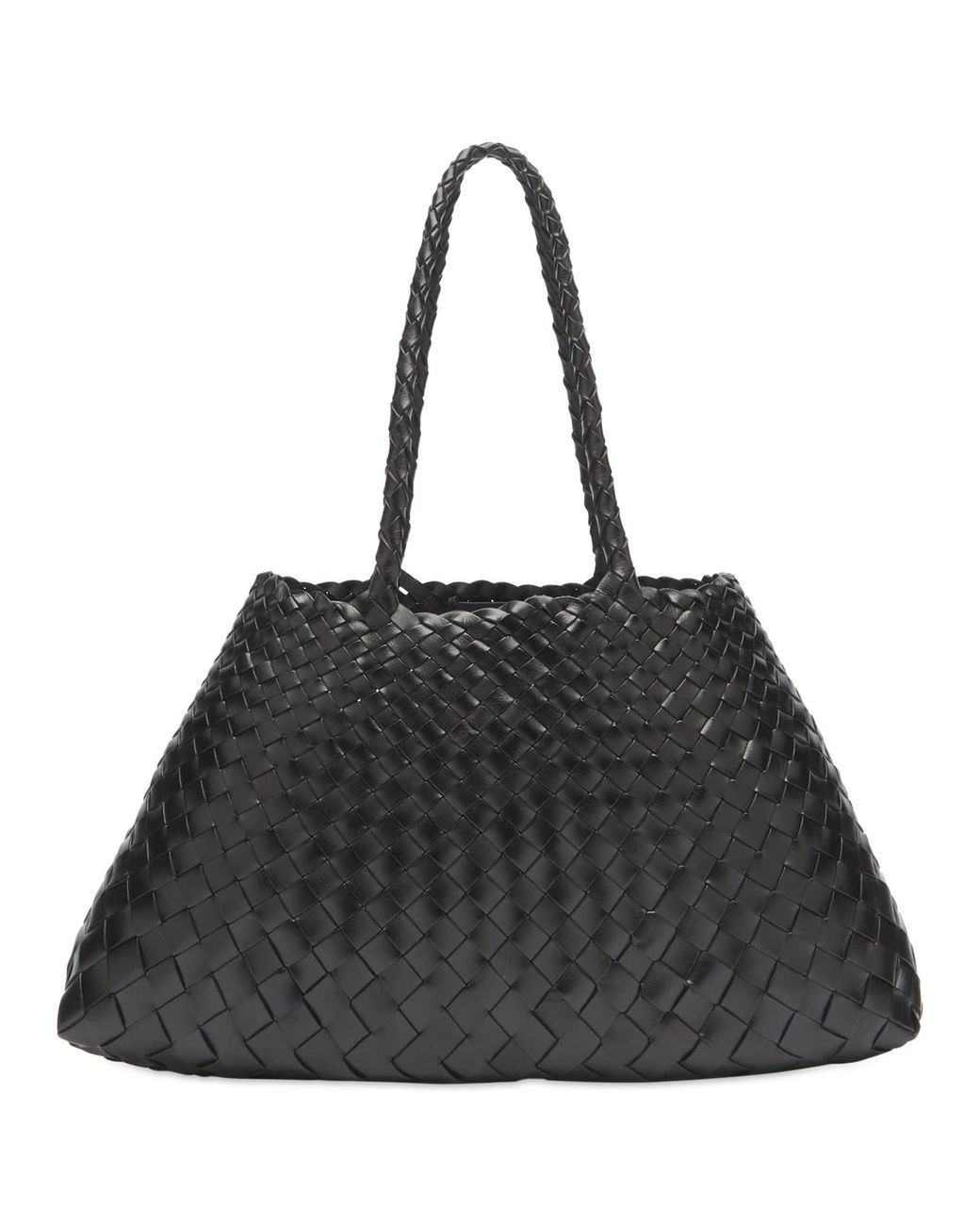 Dragon Diffusion Black Santa Croce Large Bag