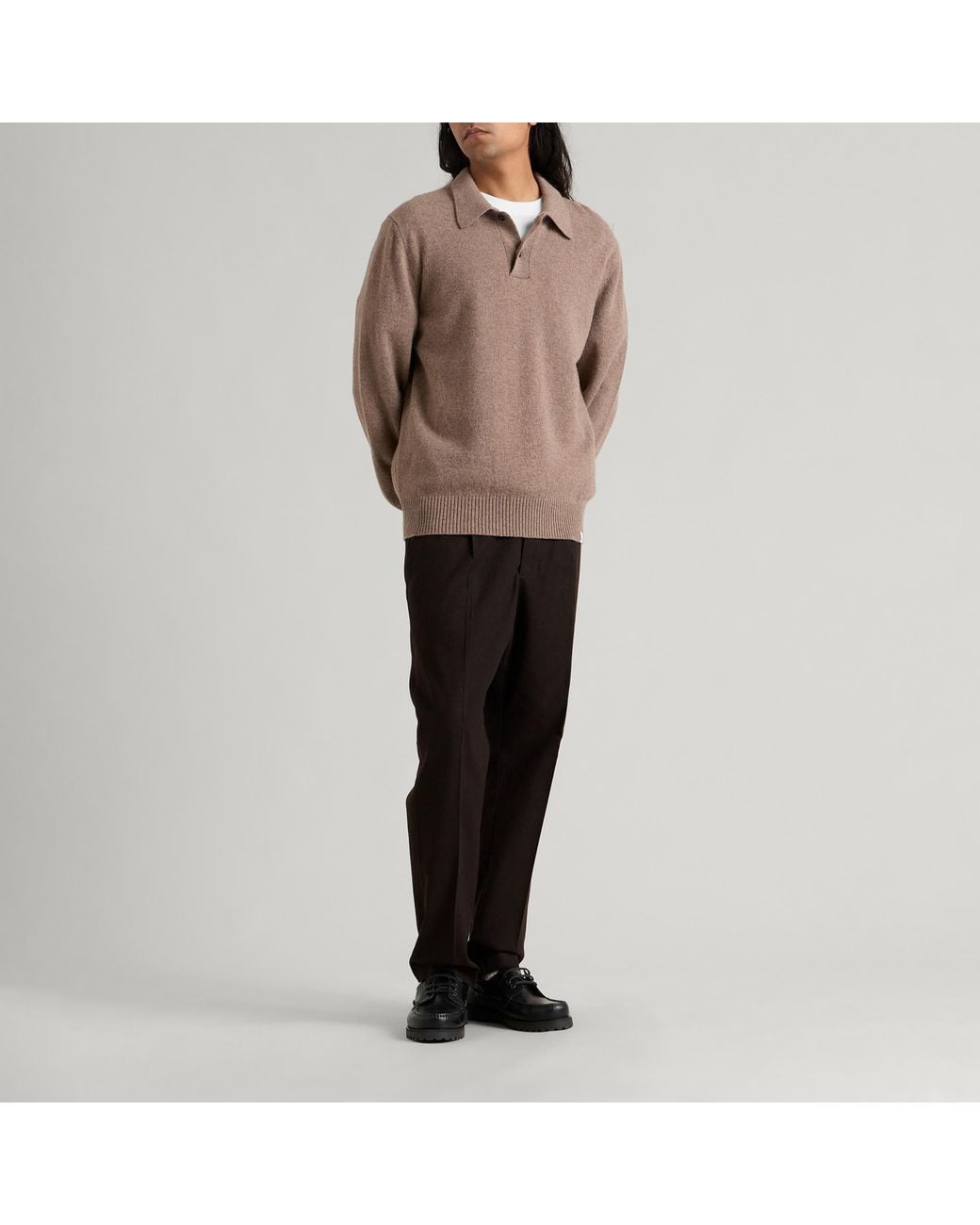 NN07 Black Bill Pleated Trouser for men