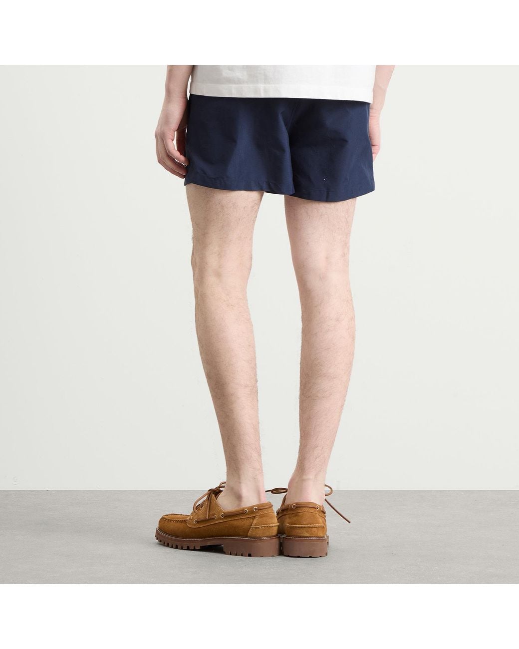 AMI Blue Bicolor Swimsuit for men