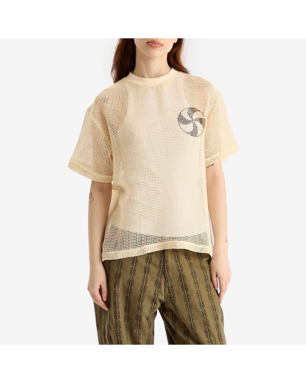 Heresy Natural Mesh T-Shirt