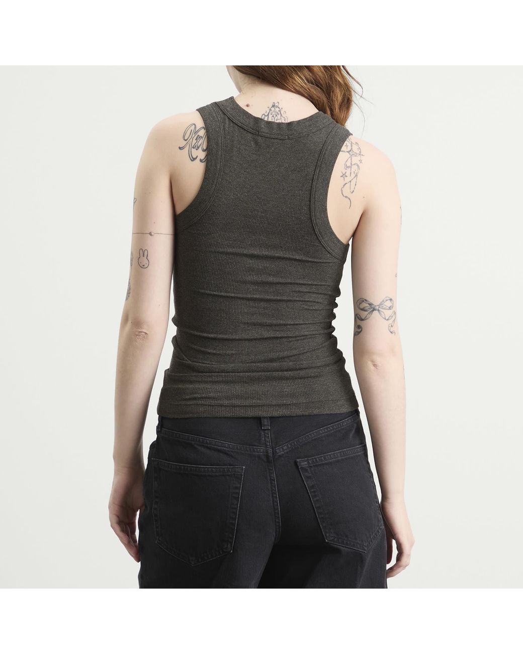 Agolde Gray Leigh Tank