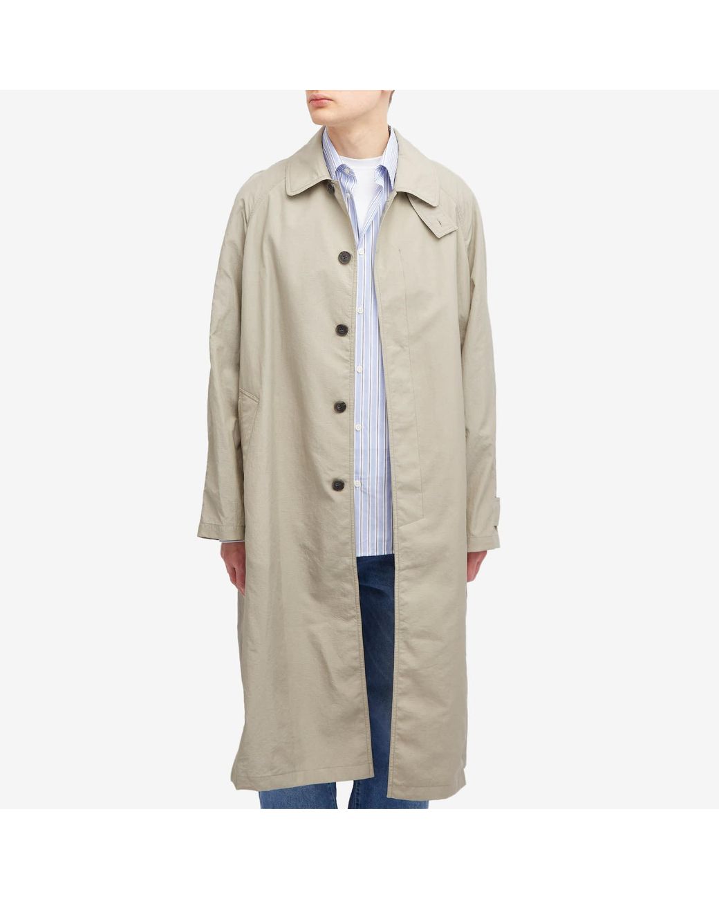 mfpen Ripstop Installation Coat in Natural for Men | Lyst