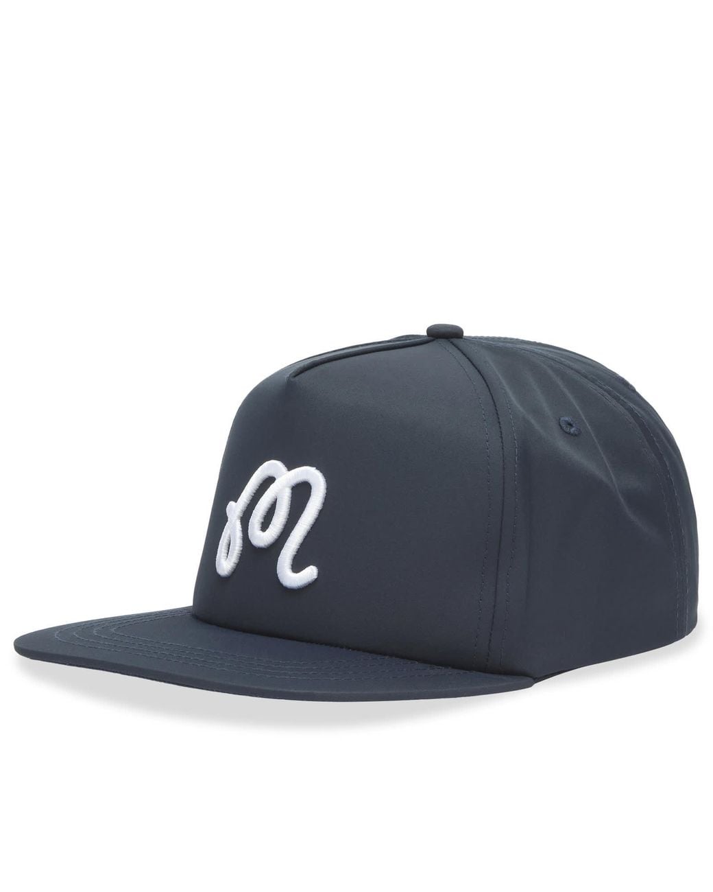 Malbon Blue M Snap Back Cap for men