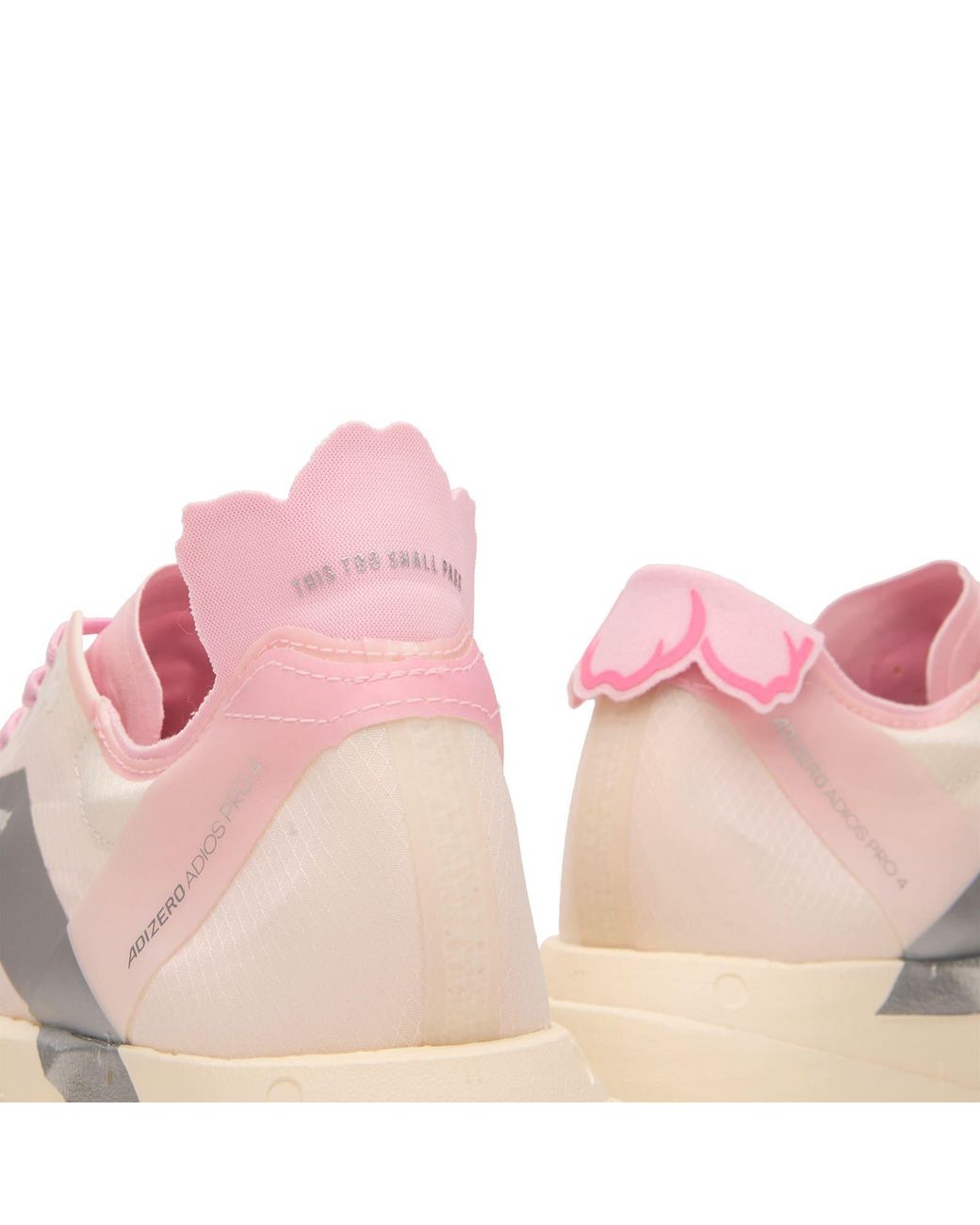 Adidas Originals Pink Adidas Adizero Adios Pro 4 W Sneaker