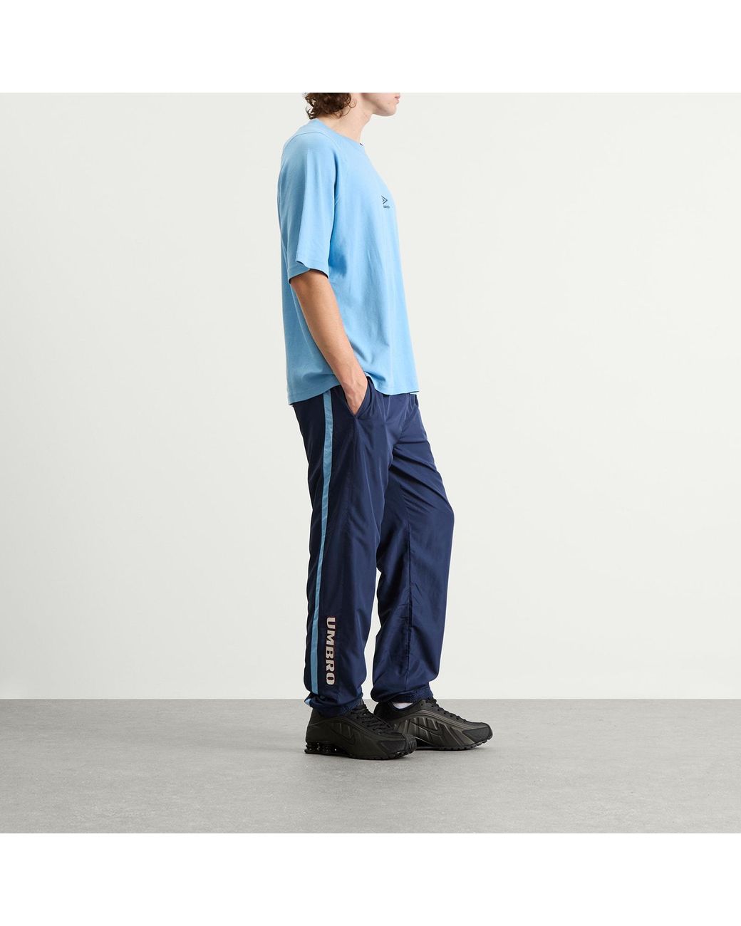 Umbro Blue Relaxed Track Pant for men