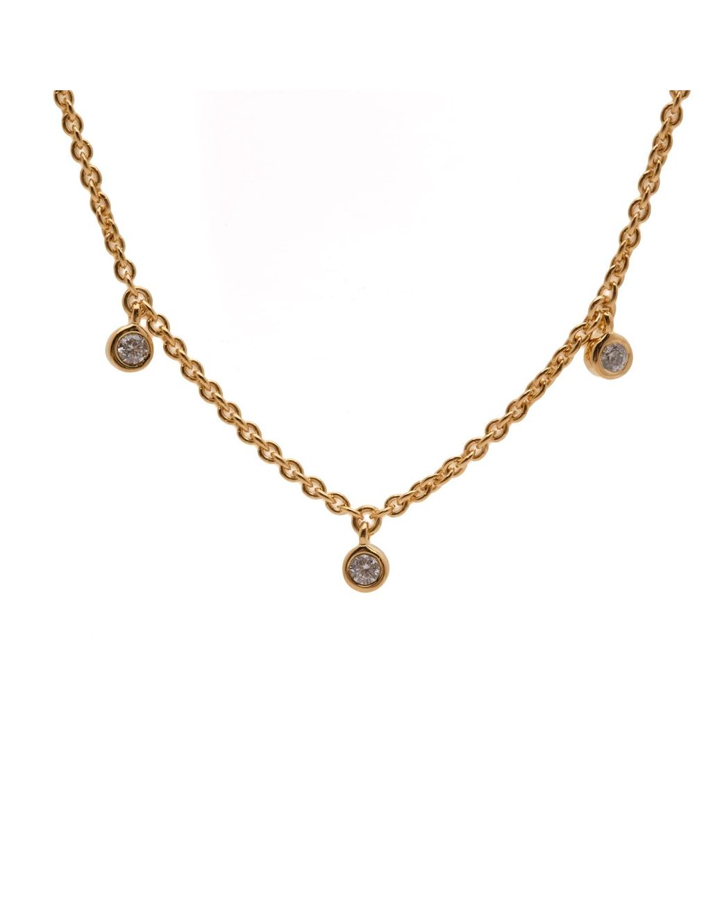 Missoma Metallic Interstellar Drop Choker