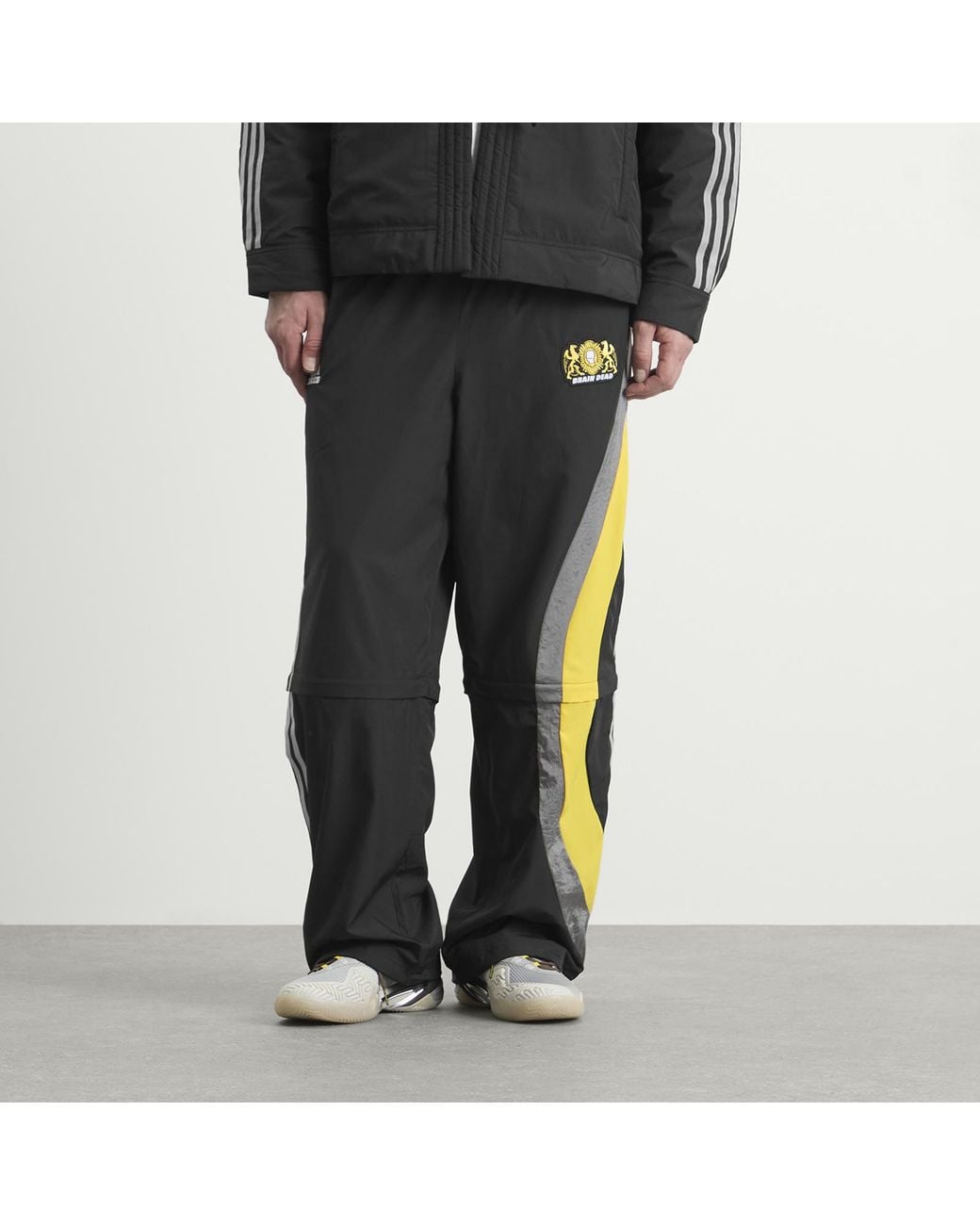 Adidas Gray X Brain Dead Track Pant for men