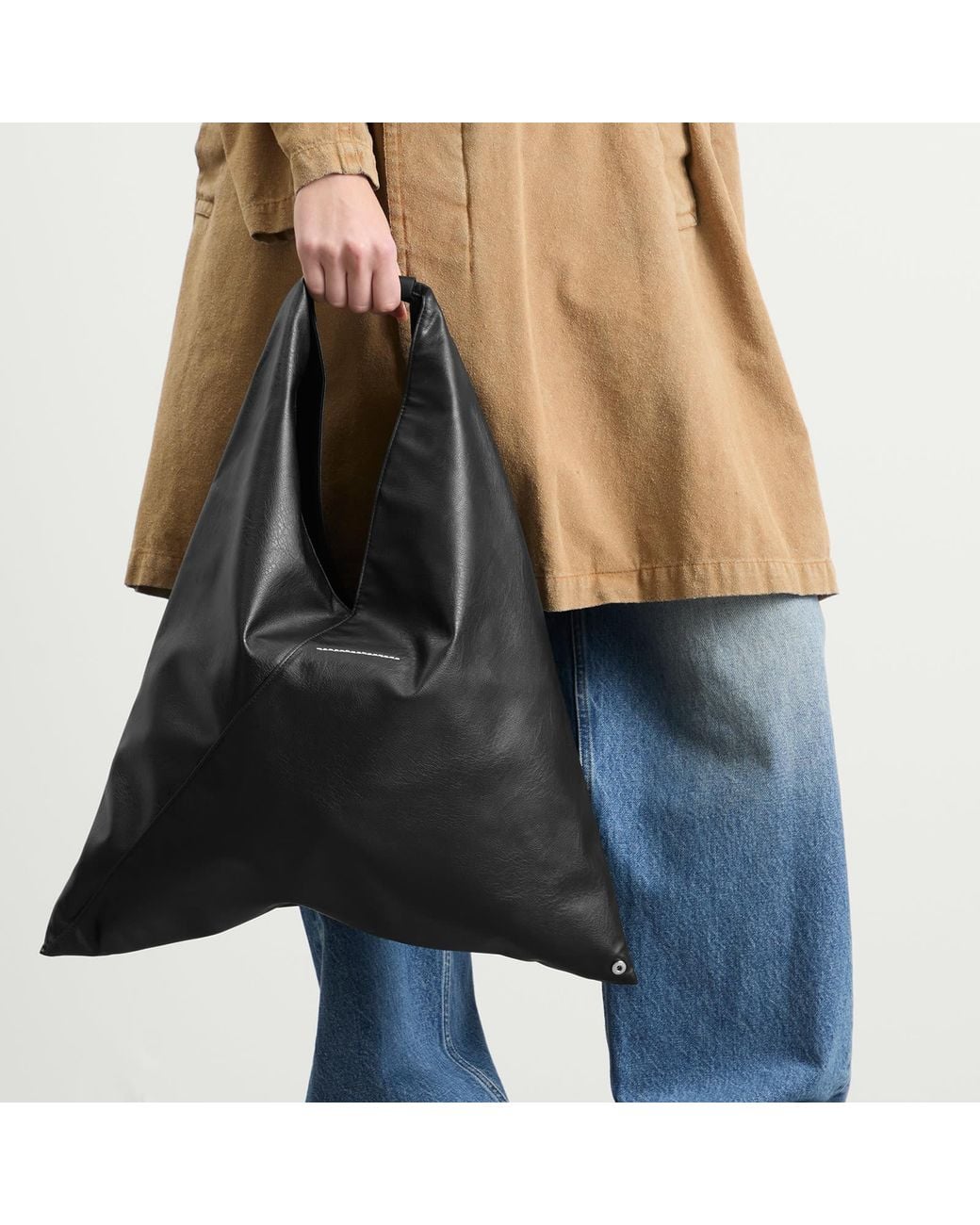 Maison Margiela Black Mm6 Classic Japanese Handbag