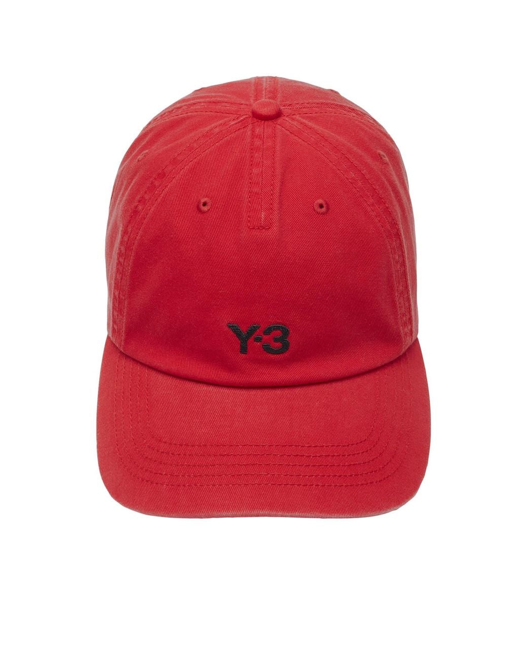 Y-3 Red Dad Cap for men