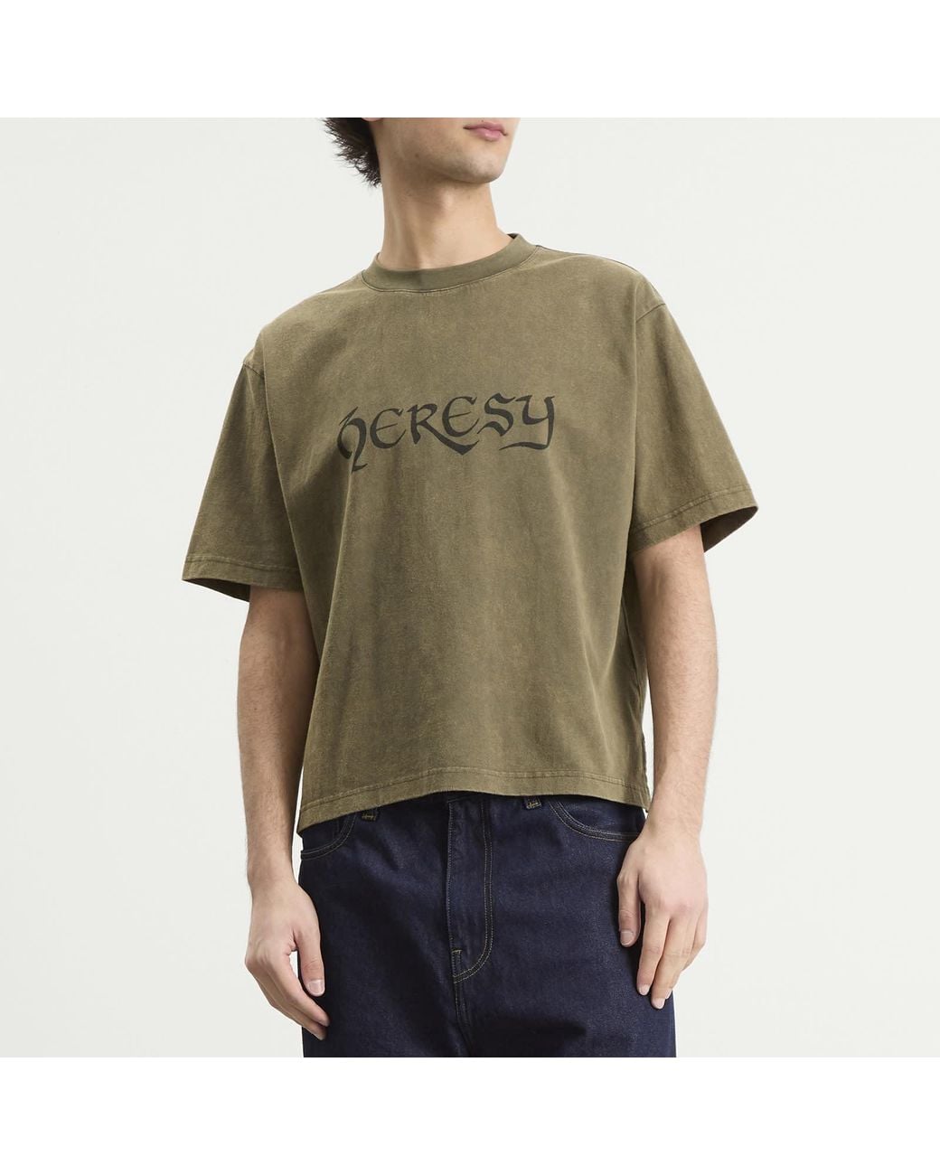 Heresy Green Tolk T-Shirt for men