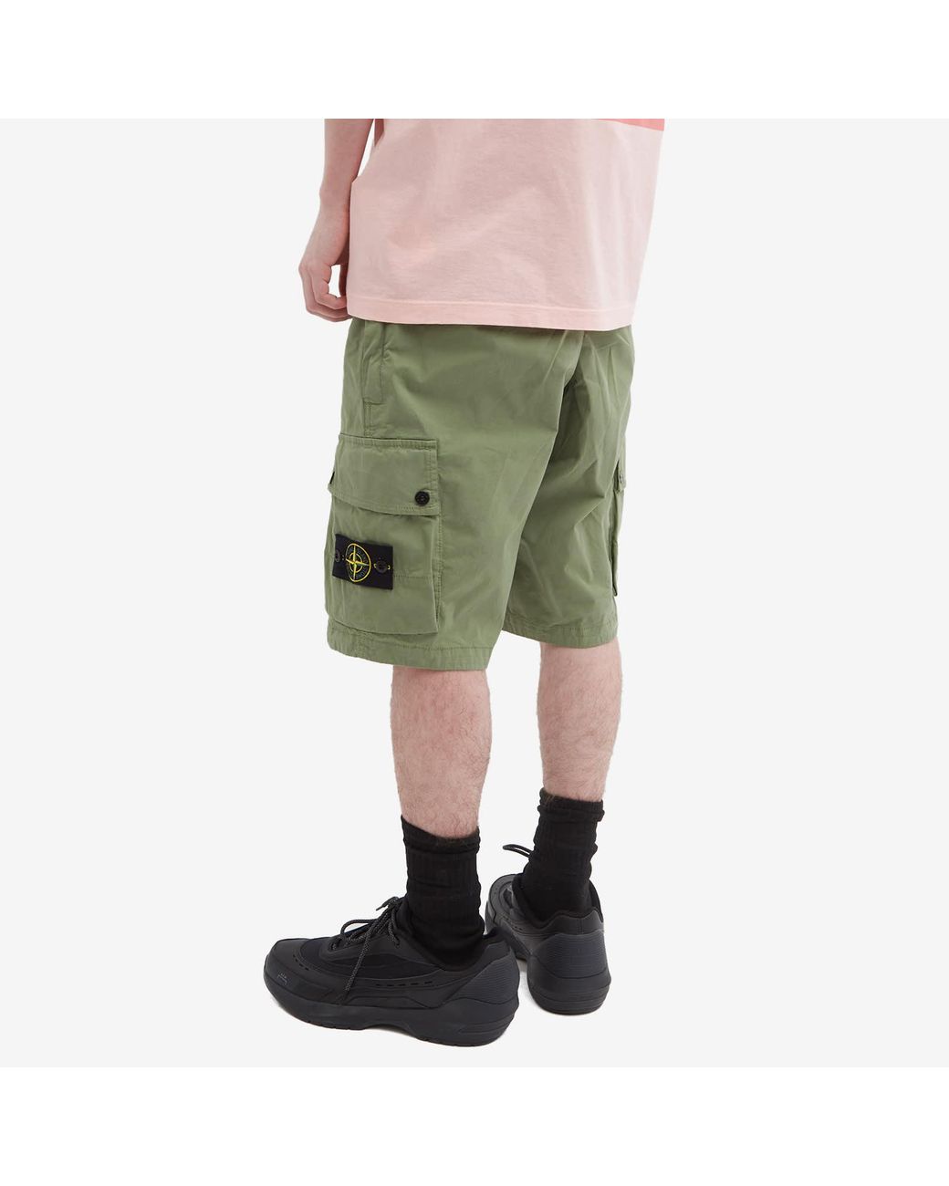 Stone island cargo shorts best sale mens