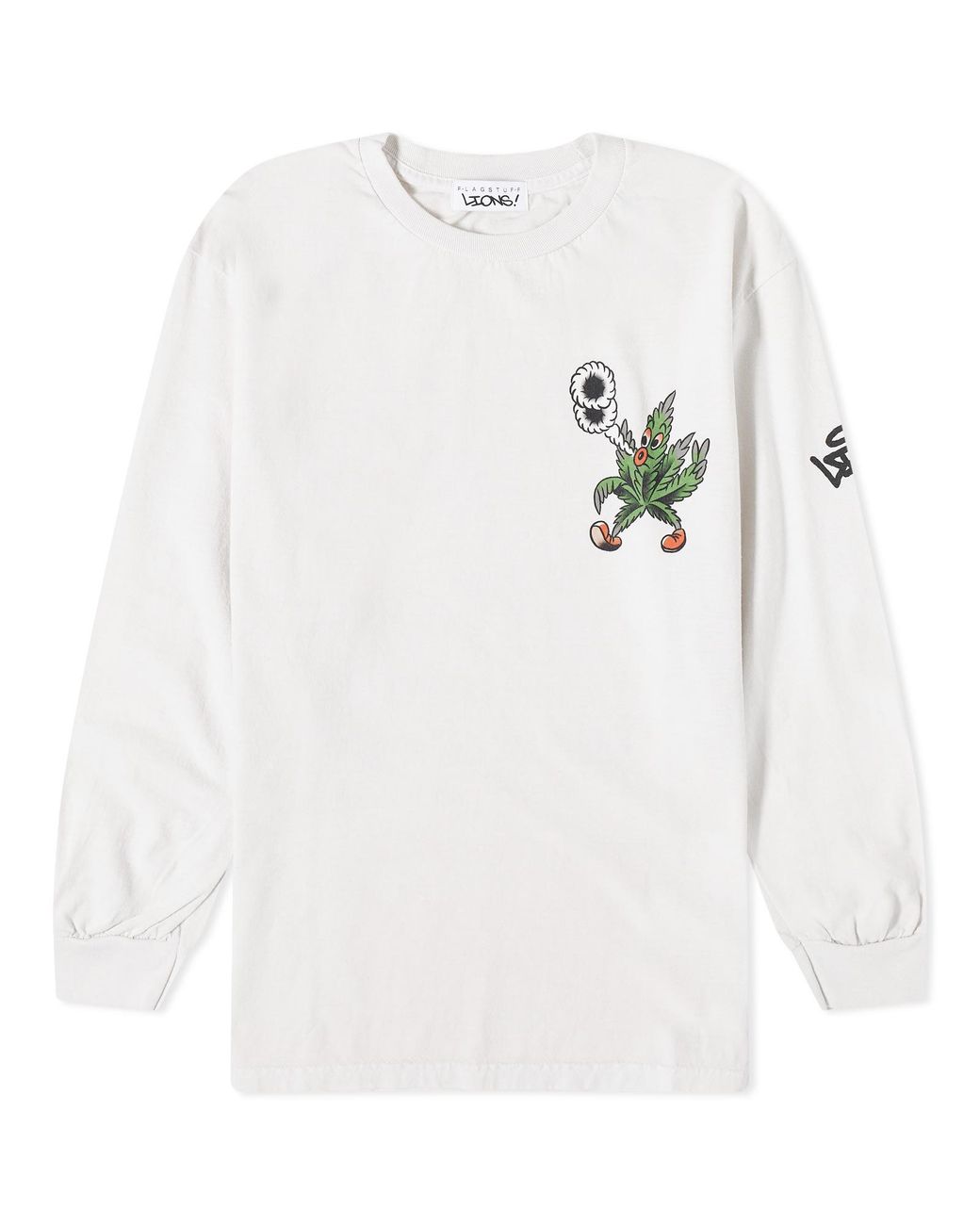 Flagstuff X Lions Nyc Long Sleeve T-shirt in White for Men | Lyst