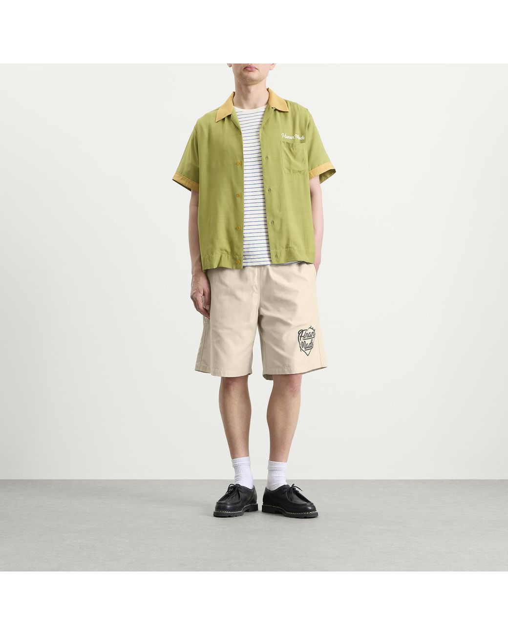 Human Made Natural Beach Shorts for men