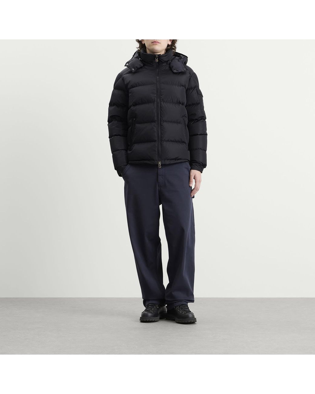 Moncler Black Maya Matte Jacket for men