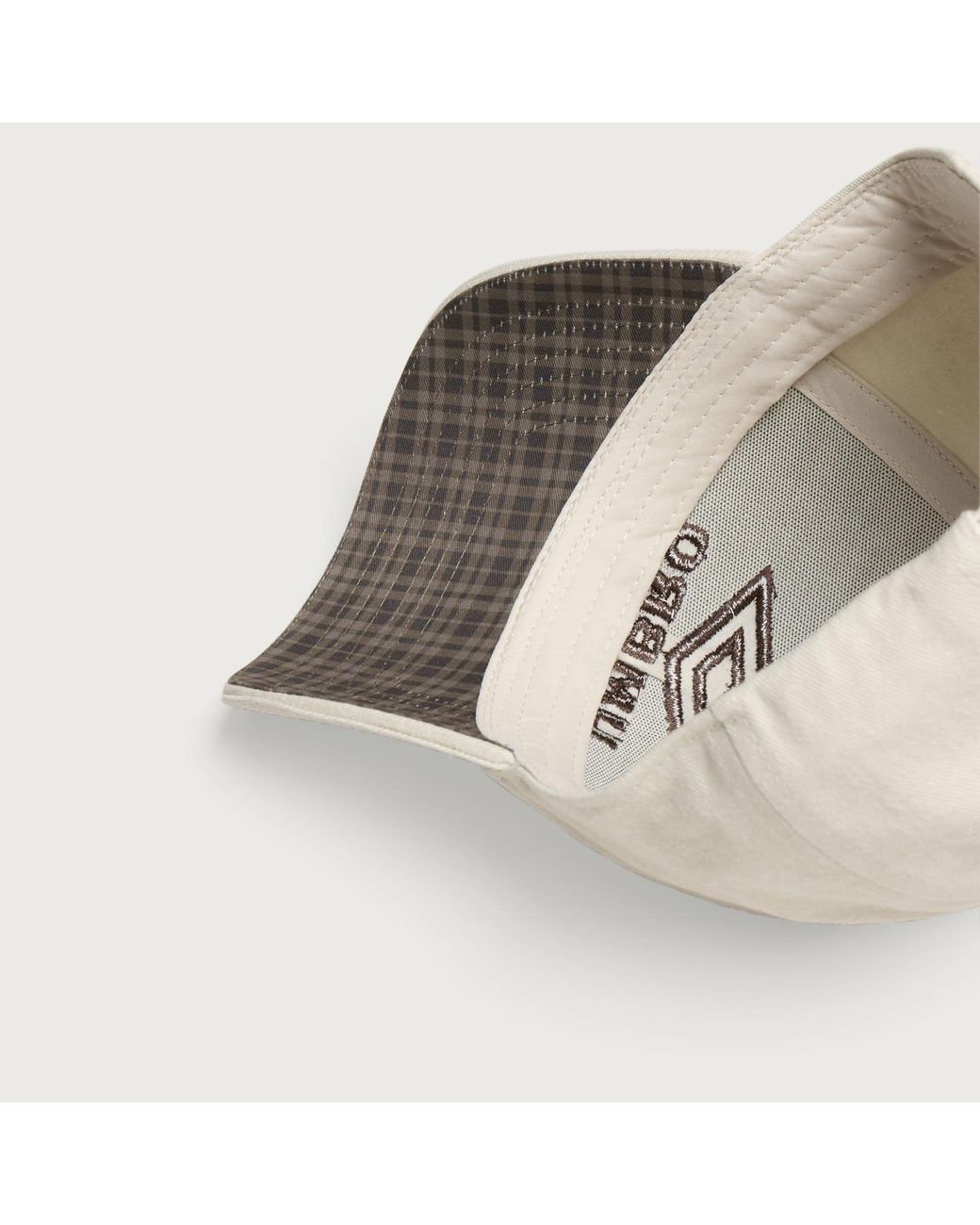Umbro Natural Check Panel Cap for men