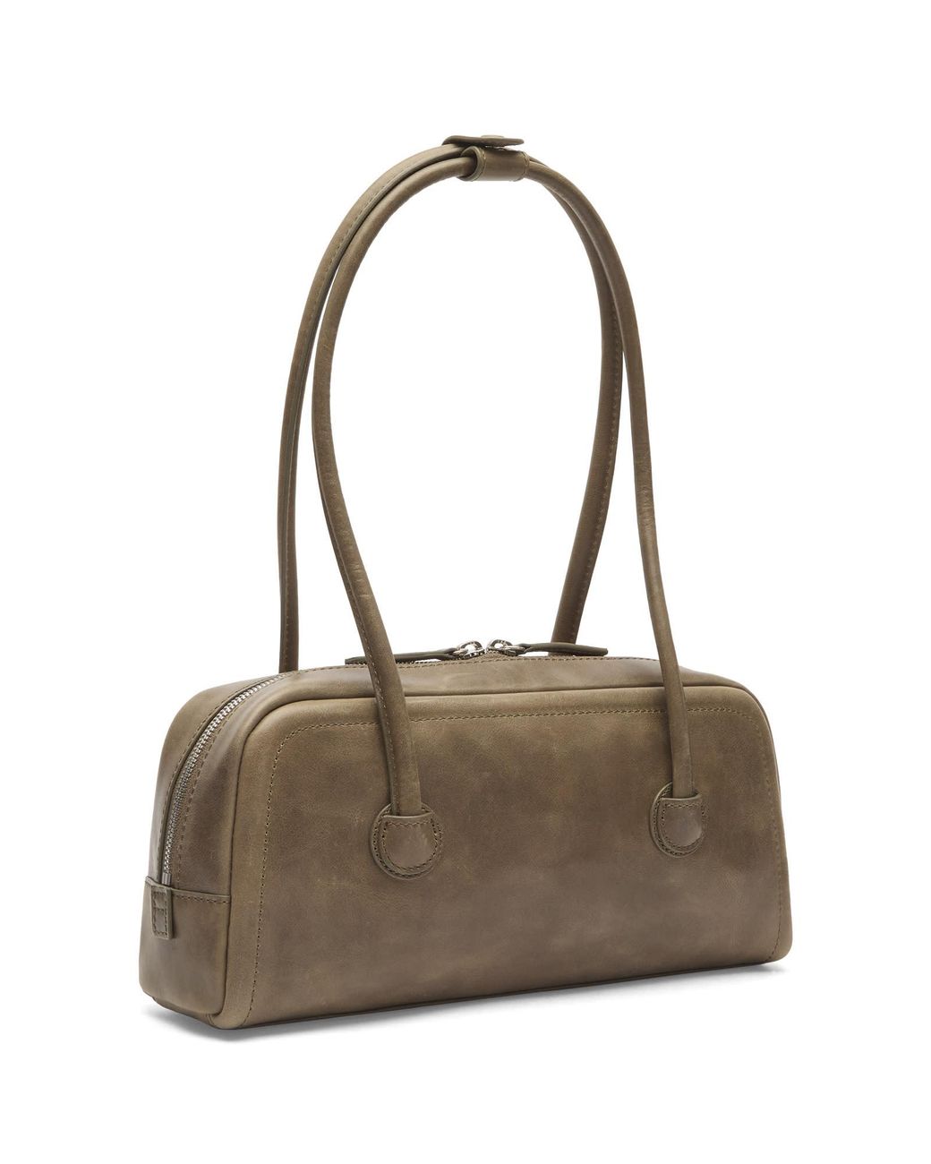 MARGE SHERWOOD Brown Soft Boston Ew Bag