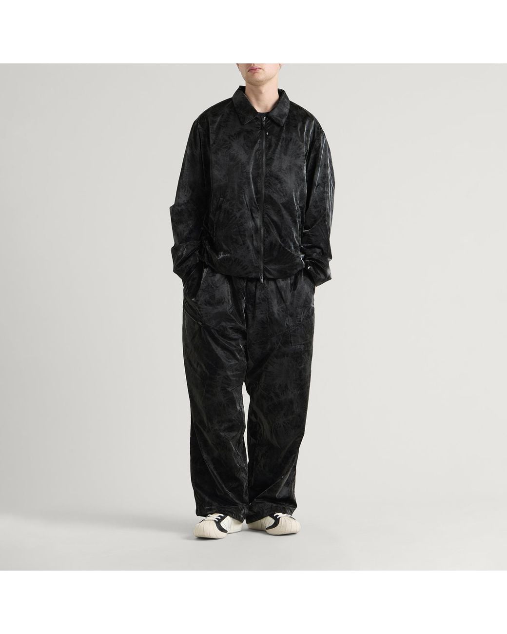 Y-3 Black Marble Nylon Tapered Pant for men