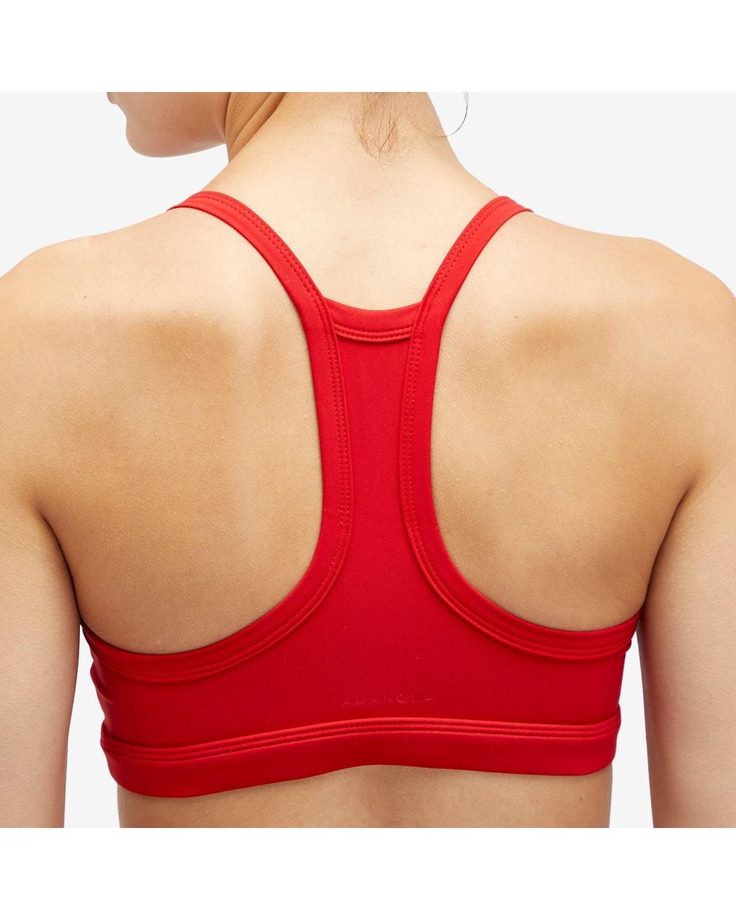 ADANOLA Red Ultimate Strappy Racer Bra