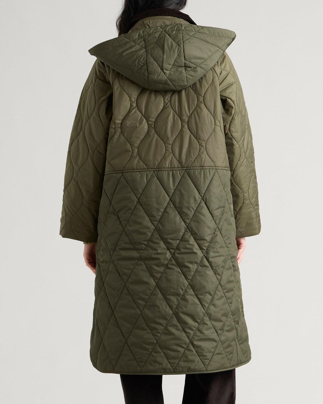 Barbour Green Osbourne Quilted Jacket